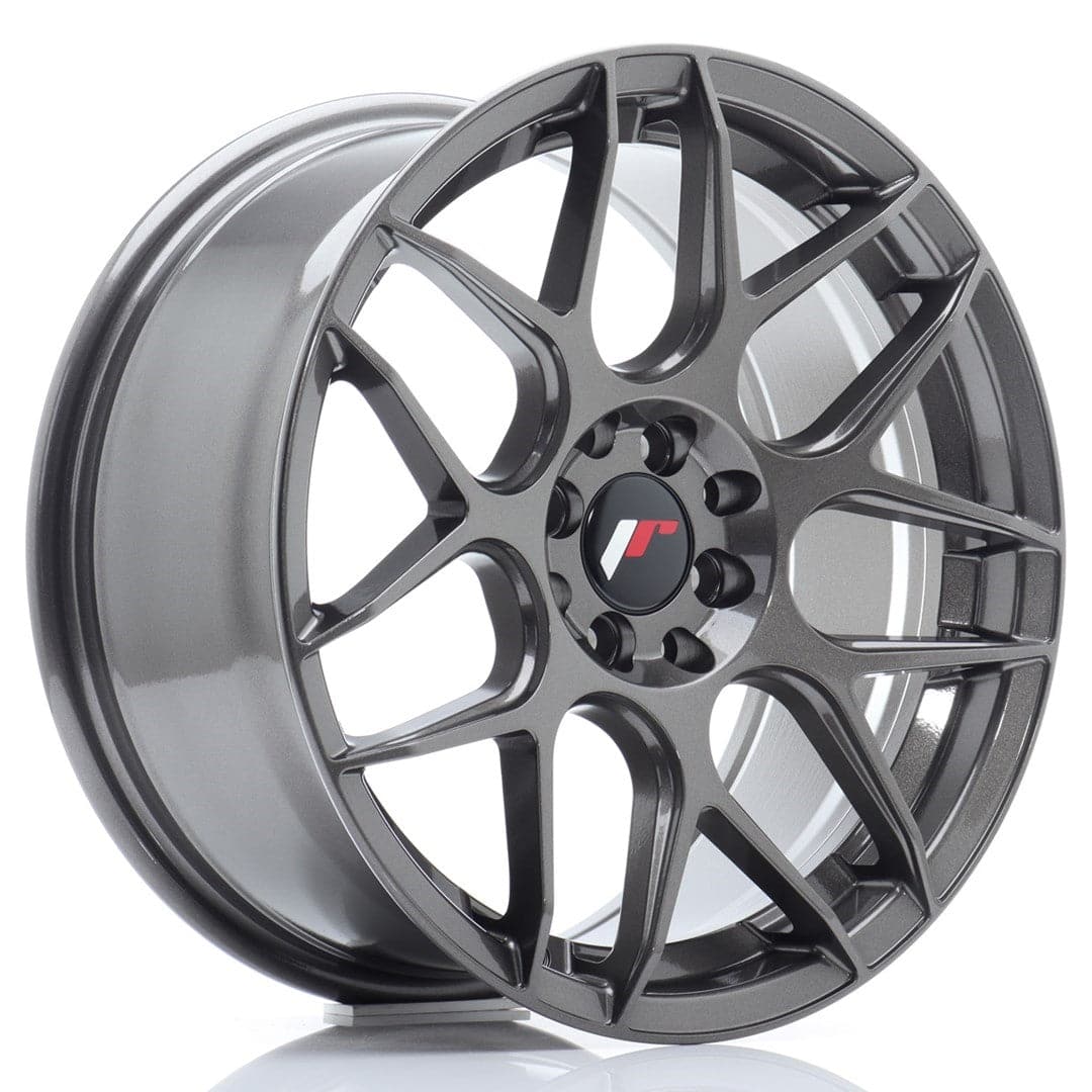 JR Wheels JR18 17x8 ET35 5x100/114 Hyper Gray - Wheelsup