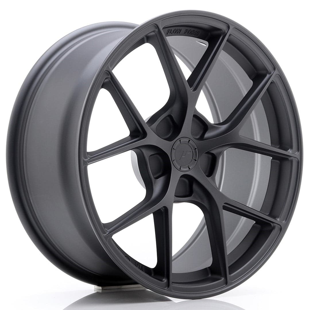 JR Wheels SL01 18x8 ET20-40 5H BLANK Matt Gun Metal - Wheelsup.sk