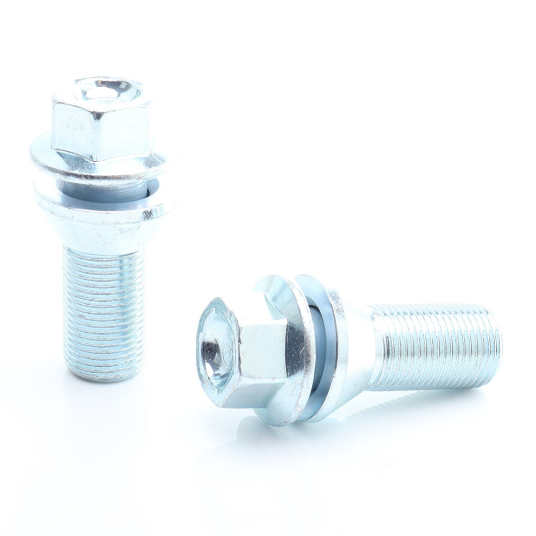 Krátké šrouby HEX17 Silver – sada 20 ks