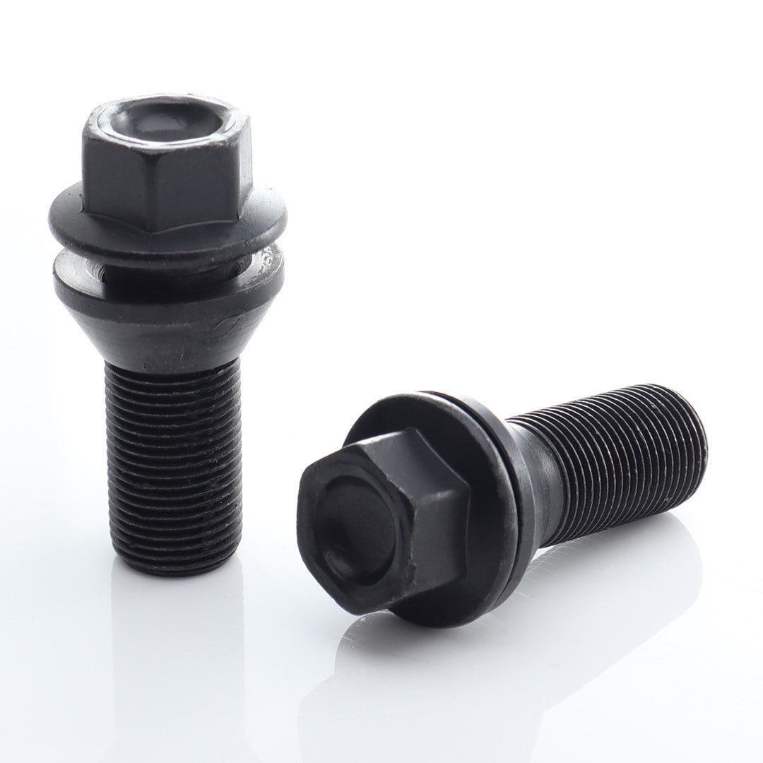 Krátké šrouby HEX17 Black – sada 20 ks