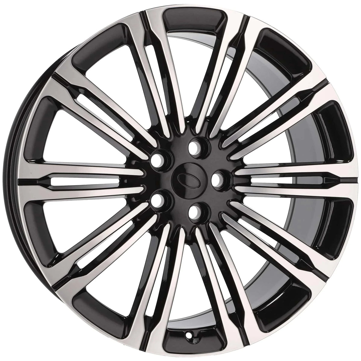 Alu kola pro Land Rover 3S1066V 9.5x22 5x120 ET42.5 72.6 Black Polished | Wheelsup.cz
