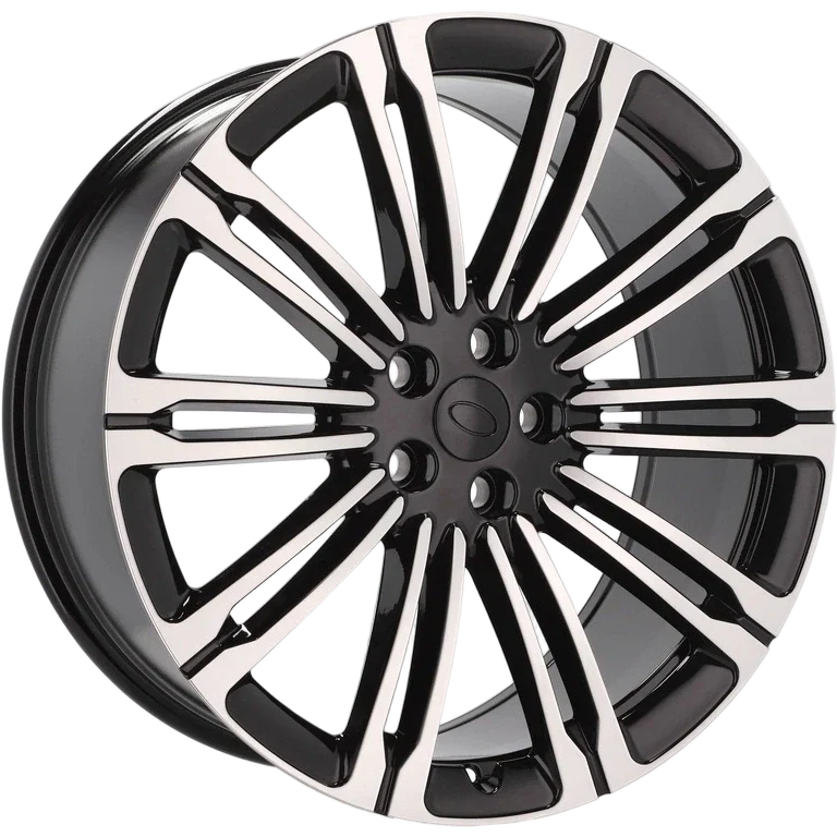 Alu kola pro Land Rover 3S1066 9.5x24 5x120 ET45 72.6 Black Polished | Wheelsup.cz