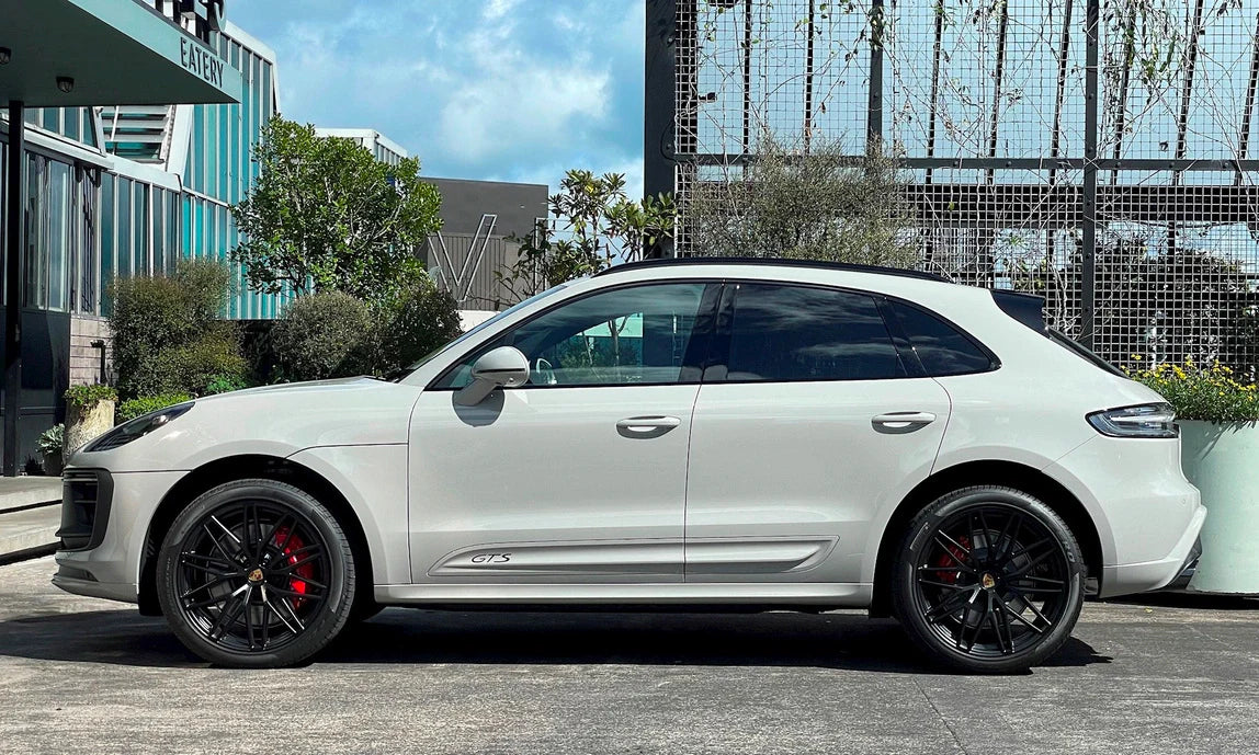 Alu kola pro Porsche 3S1067 11.5x22 5x130 ET61 71.6 Black Half Matt | Wheelsup.cz