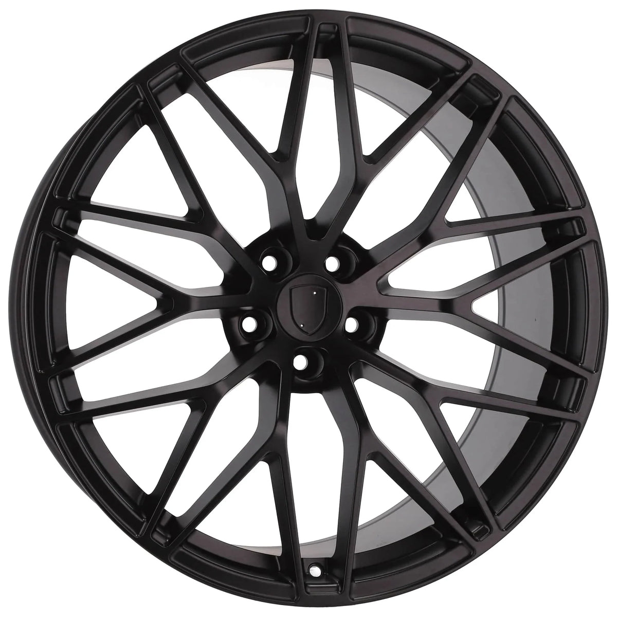 Alu kola pro Porsche 3S1067 9x20 5x112 ET26 66.6 Black Half Matt | Wheelsup.cz