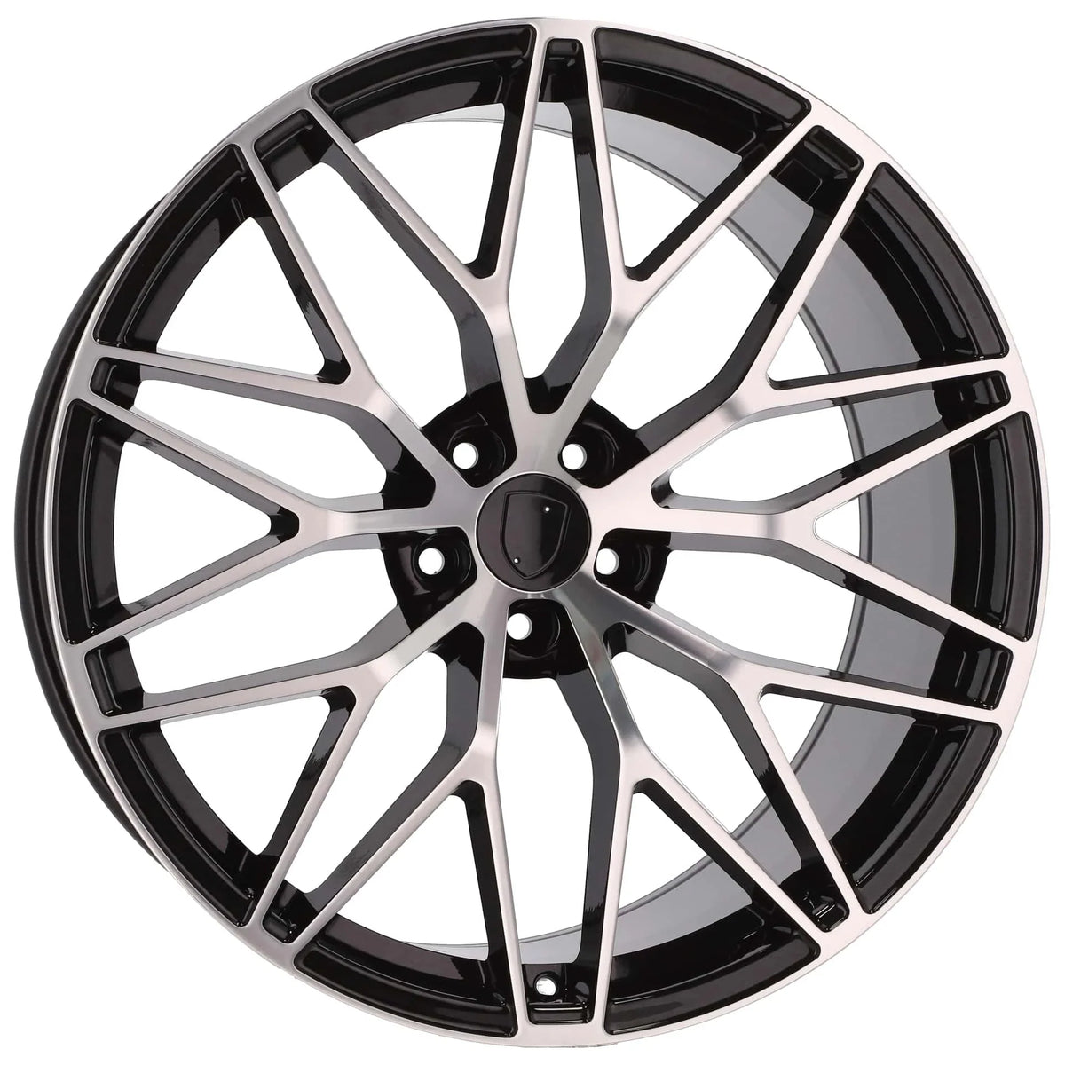 Alu kola pro Porsche 3S1067 10x21 5x112 ET19 66.6 Black Polished