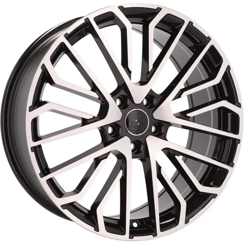 Alu kola pro Audi 3S1261 8x19 5x112 ET35 66.6 Black Polished | Wheelsup.cz