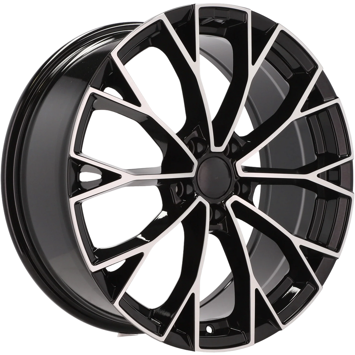 Alu kola pro Volkswagen 3S1279 7.5x18 5x112 ET51 57.1 Black Polished | Wheelsup.cz