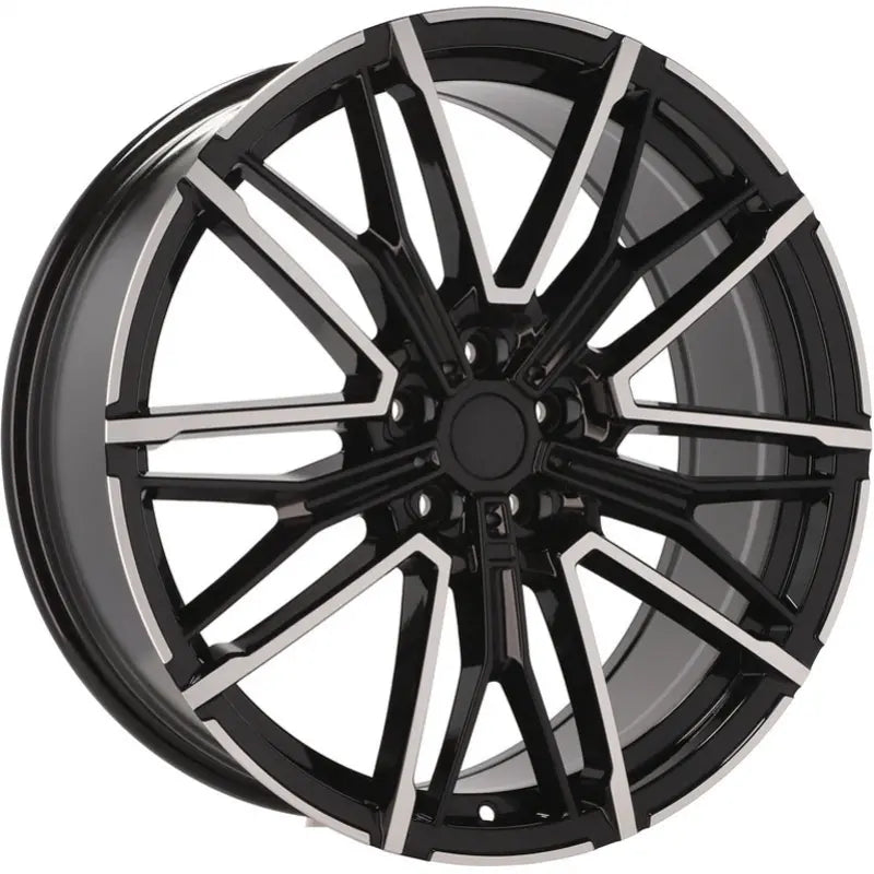 Alu kola pro BMW 3S1284 9x20 5x120 ET44 72.6 Black Polished | Wheelsup.cz