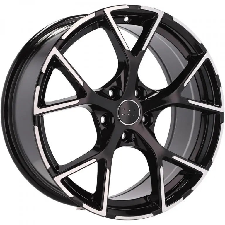 Alu kola pro Audi 3S5997 7.5x17 5x112 ET42 66.6 Black Polished | Wheelsup.cz