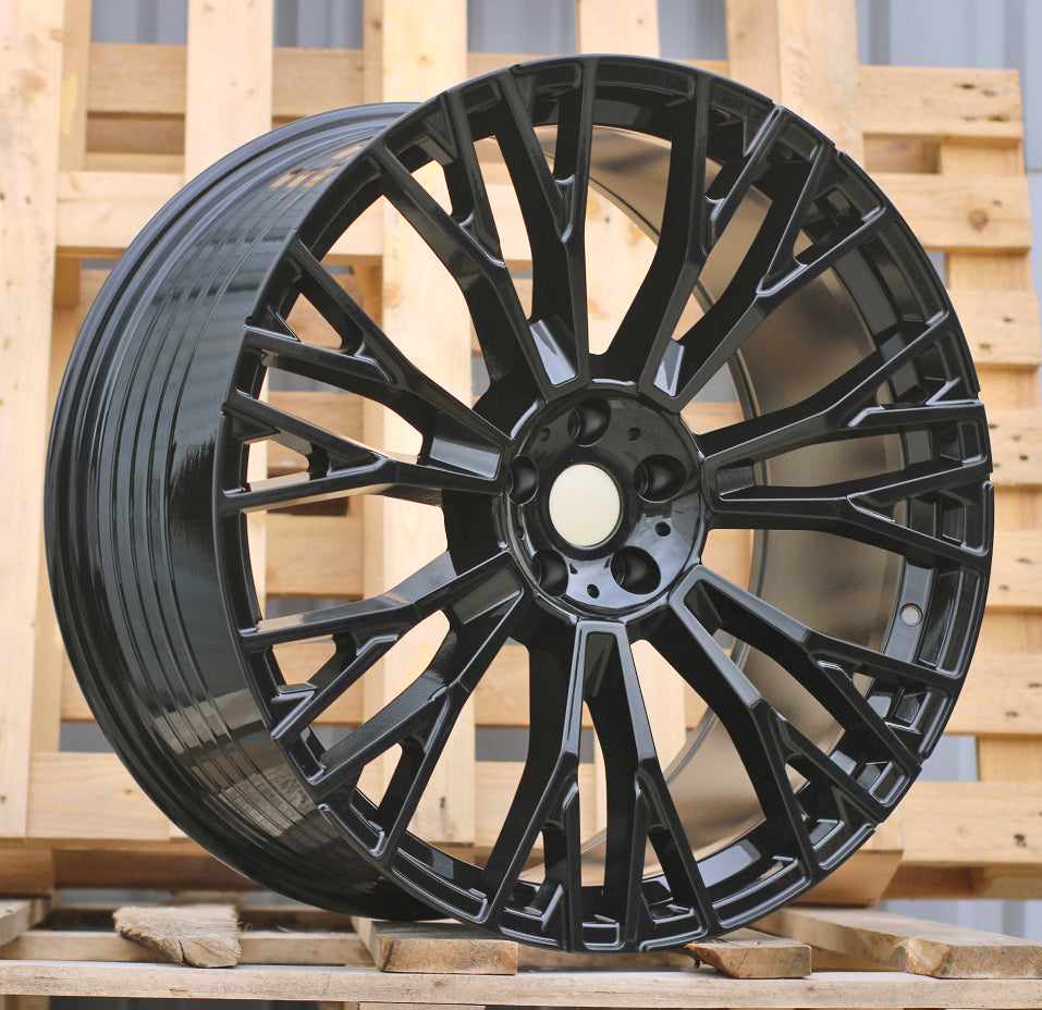 Alu disky pre BMW 3S1111 9.5x22 5x112 ET35 66.6 Čierna