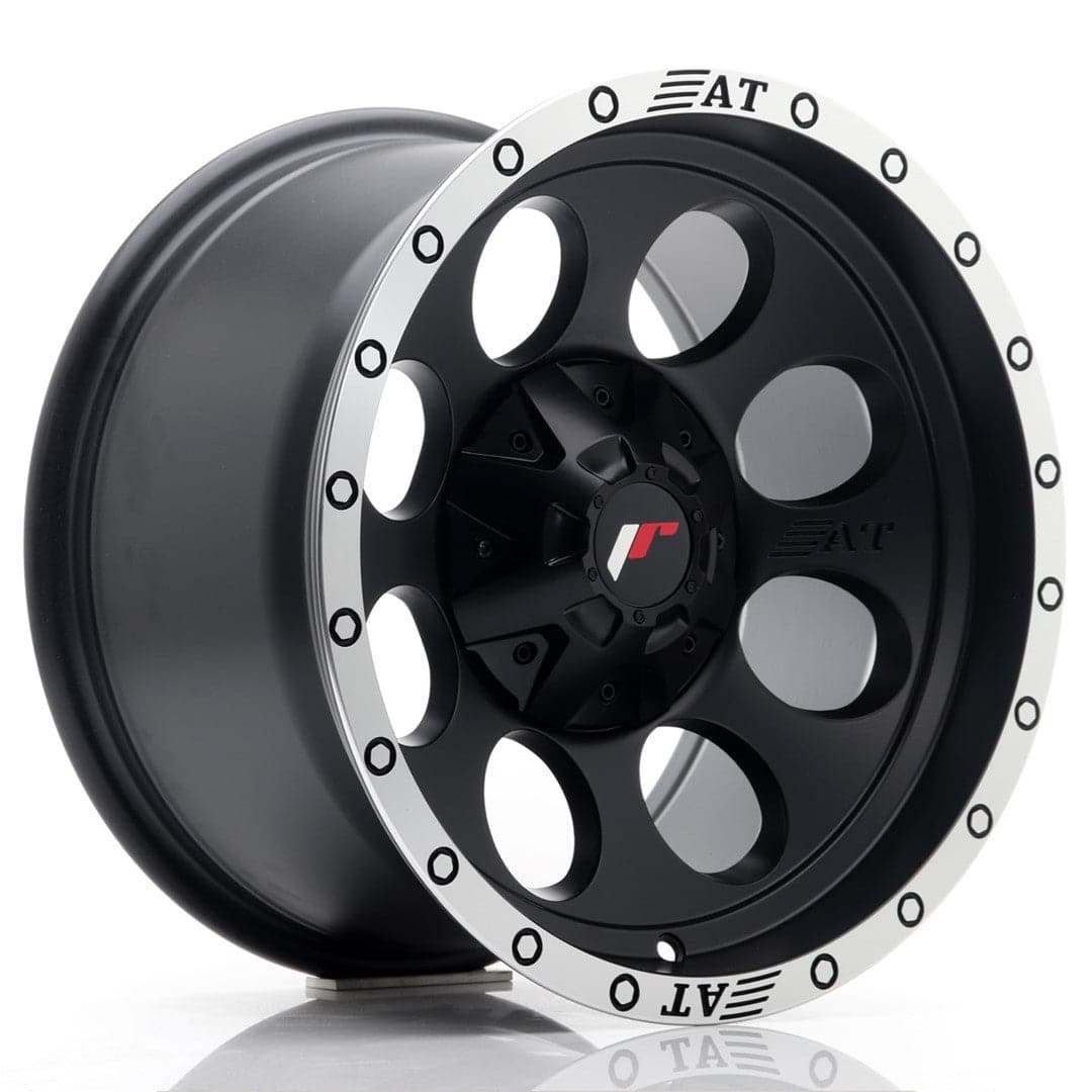 JR Wheels JRX4 16x9 ET0 5x127 Matt Black w/Machined Lip - Wheelsup.sk