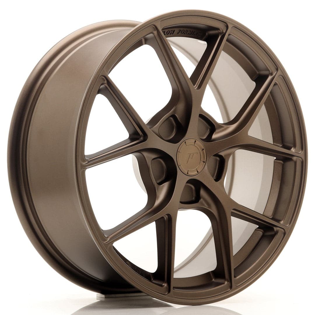 JR Wheels SL01 17x7 ET20-40 5H BLANK Matt Bronze - Wheelsup.sk