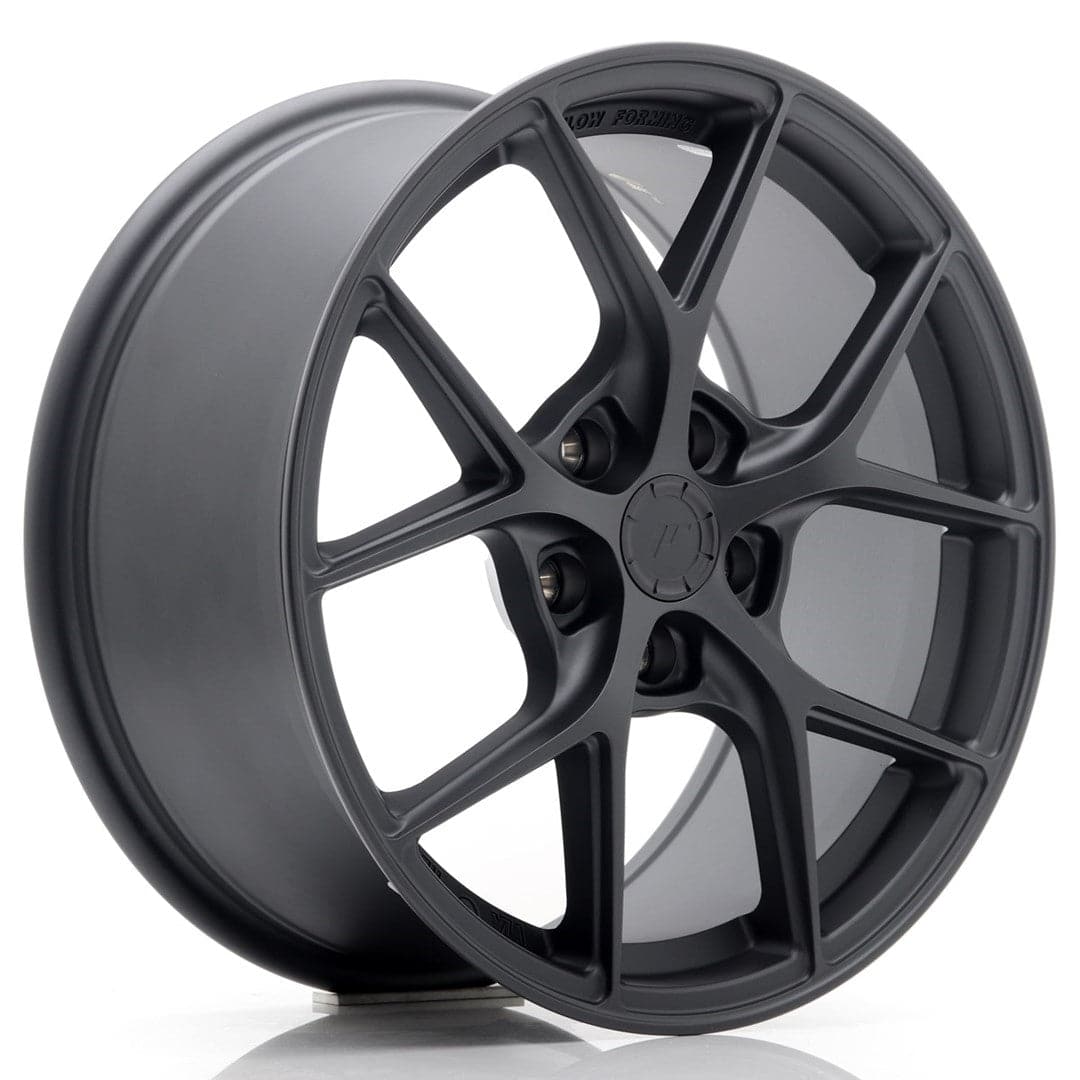 JR Wheels SL01 17x8 ET40 5x112 Matt Gun Metal - Wheelsup.sk