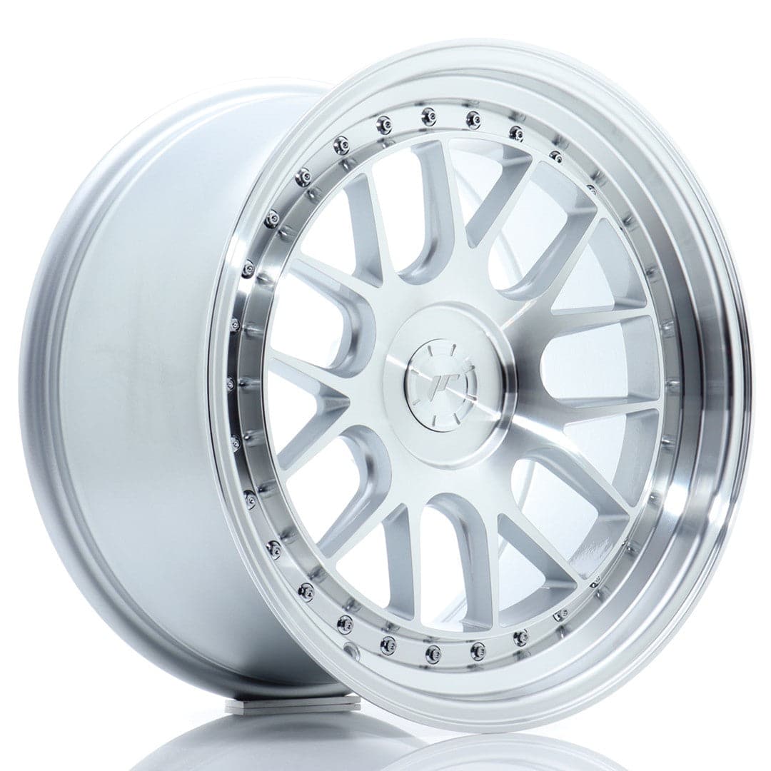 JR Wheels JR40 18x9,5 ET15-35 5H BLANK Silver Machined Face - Wheelsup.sk