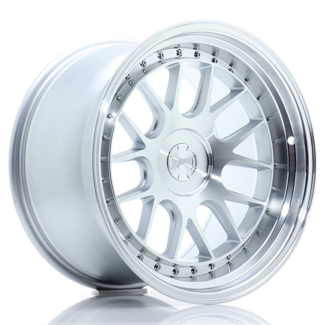 JR Wheels JR40 18x10,5 ET15-22 5H BLANK Silver Machined Face - Wheelsup.sk