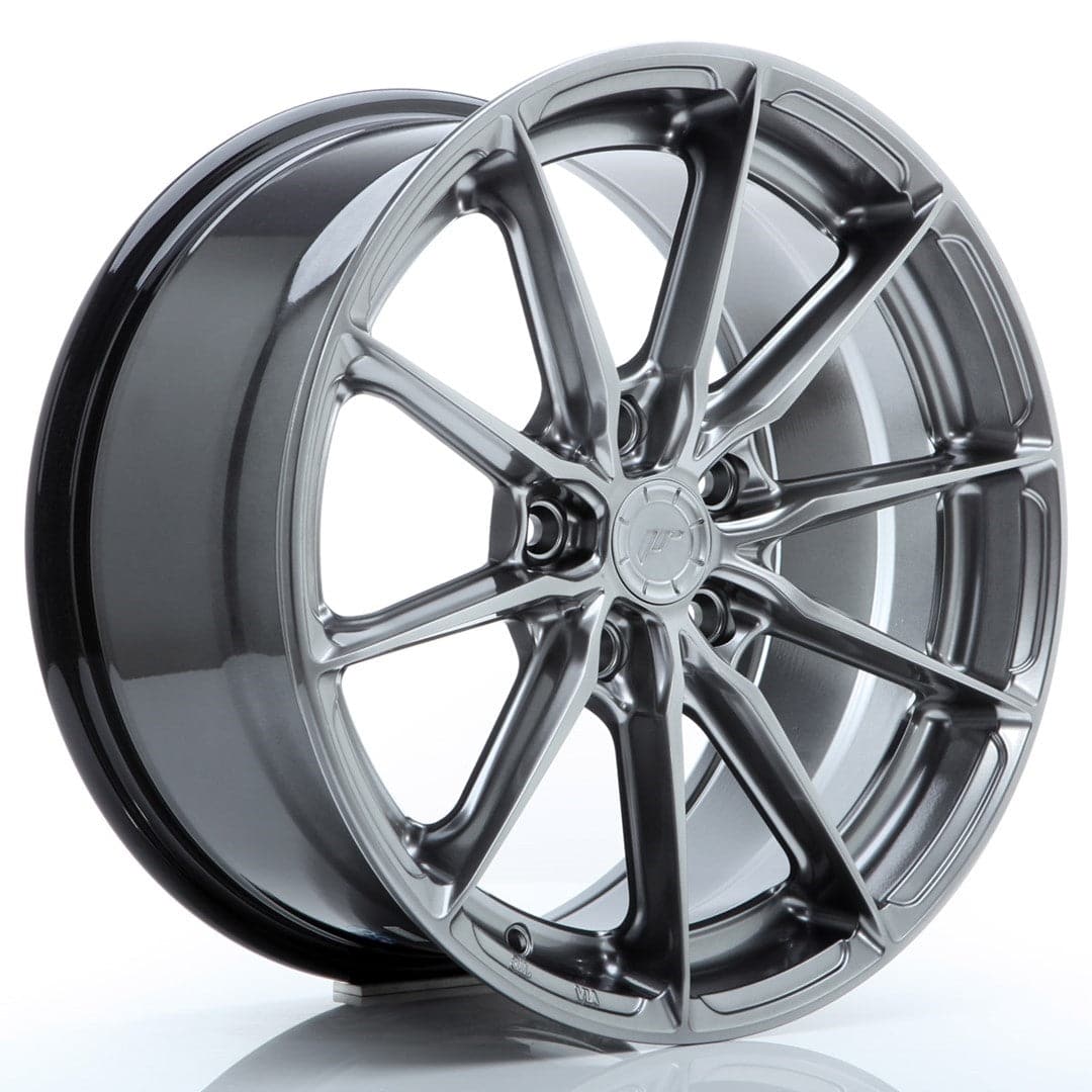 JR Wheels JR37 17x8 ET20-40 5H BLANK Hyper Black - Wheelsup.sk
