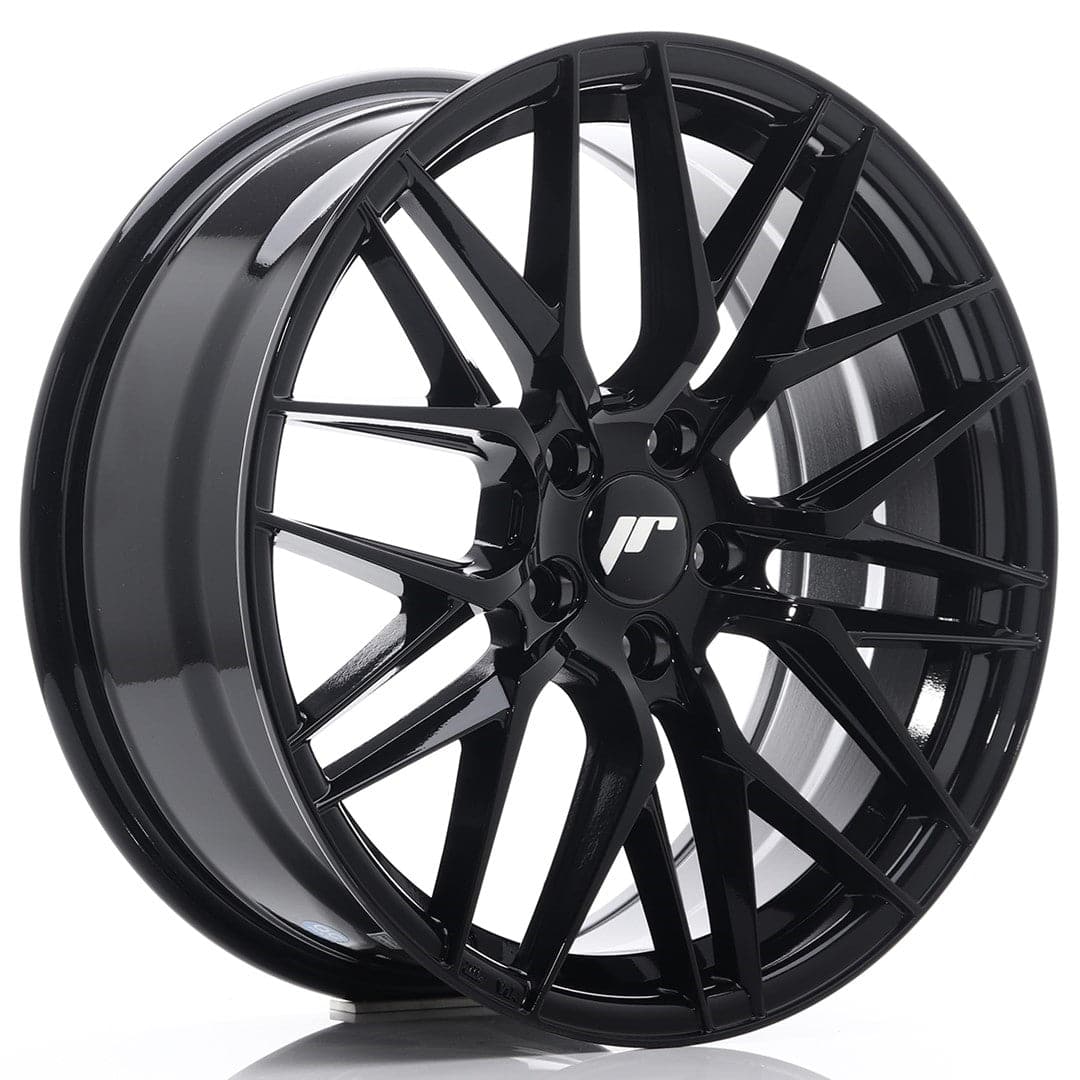 JR Wheels JR28 18x7,5 ET40 5x120 Glossy Black - Wheelsup
