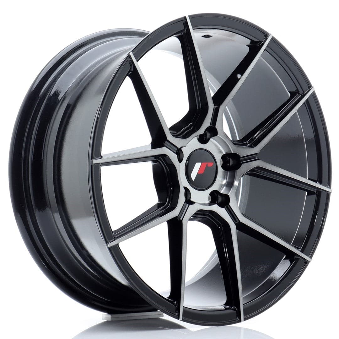 JR Wheels JR30 18x8,5 ET40 5x112 Black Brushed w/Tinted Face - Wheelsup.sk
