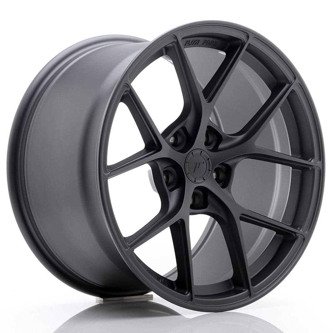 JR Wheels SL01 18x10,5 ET25-38 5H BLANK Matt Gun Metal - Wheelsup.sk