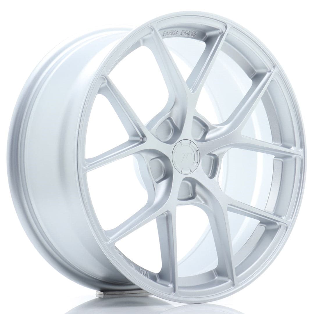 JR Wheels SL01 18x8 ET20-40 5H BLANK Matt Silver - Wheelsup.sk