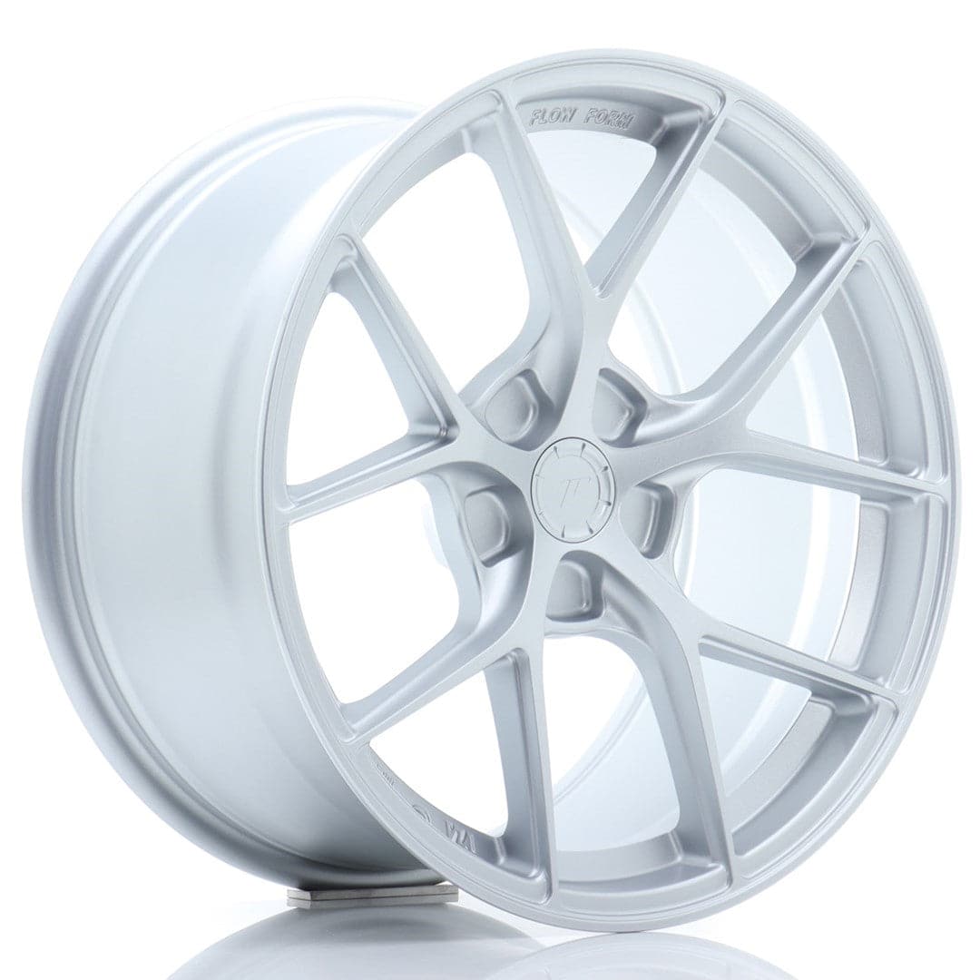 JR Wheels SL01 18x9,5 ET25-38 5H BLANK Matt Silver - Wheelsup.sk
