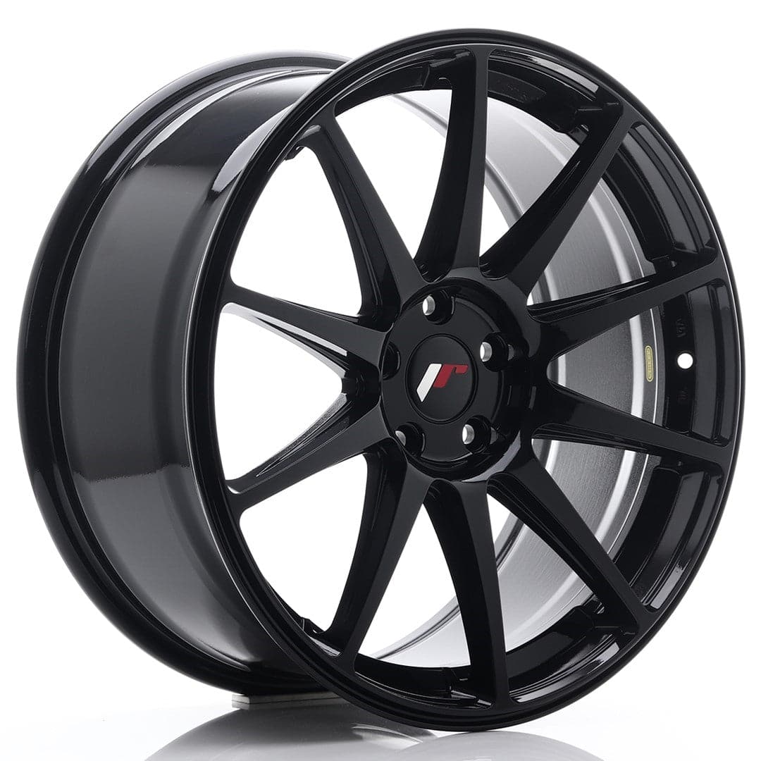 JR Wheels JR11 19x8,5 ET40 5x108 Glossy Black - Wheelsup