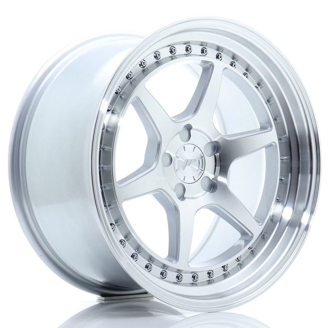 JR Wheels JR43 18x9,5 ET15-35 5H BLANK Silver w/Machined Face - Wheelsup.sk