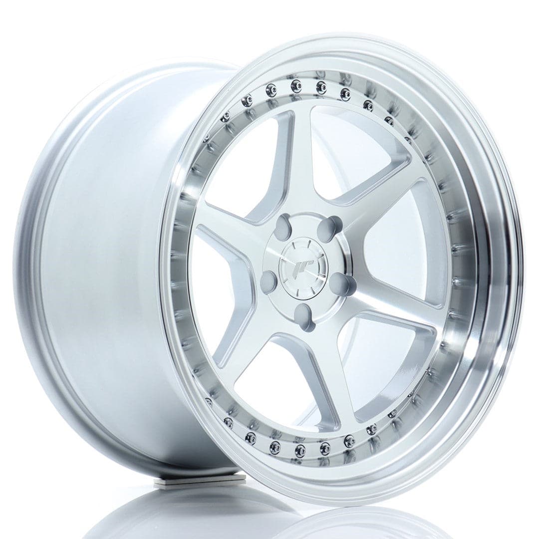 JR Wheels JR43 18x10,5 ET15-22 5H BLANK Silver w/Machined Face - Wheelsup.sk