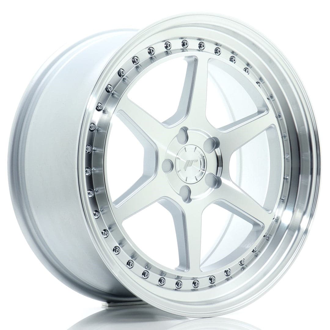 JR Wheels JR43 19x8,5 ET15-35 5H BLANK Silver w/Machined Face - Wheelsup.sk