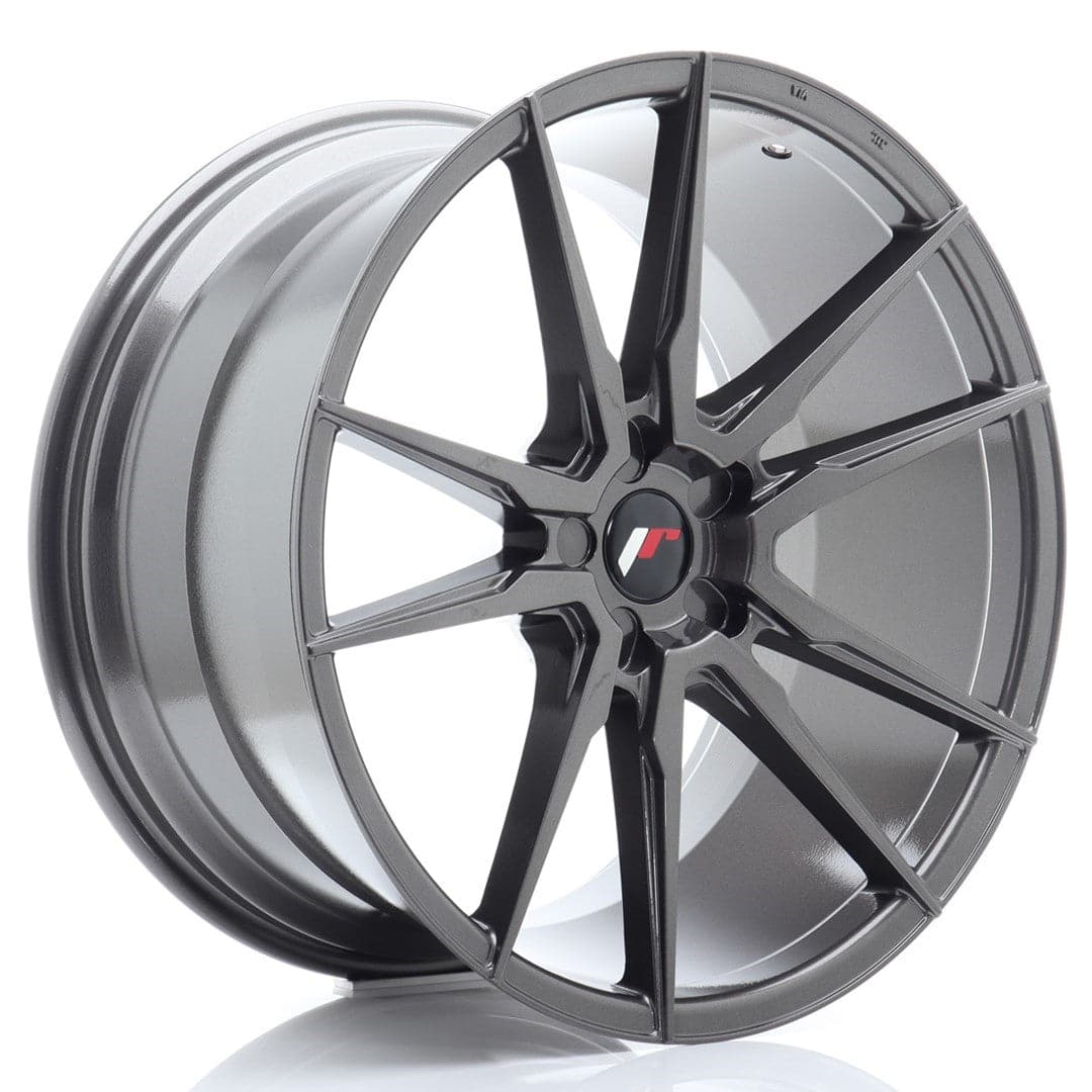JR Wheels JR21 21x11 ET15-55 5H Blank Hyper Gray - Wheelsup