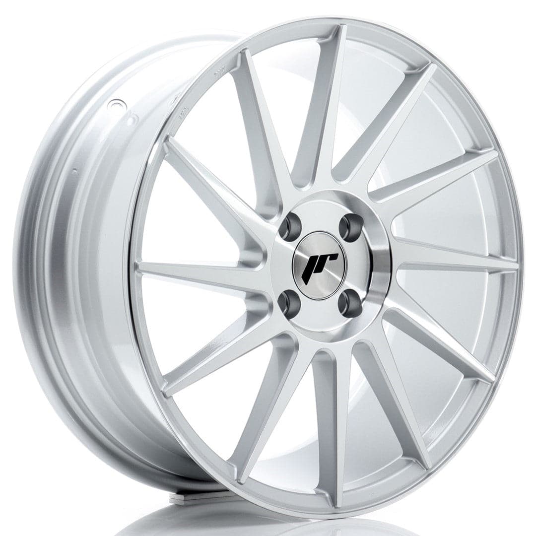 JR Wheels JR22 18x7,5 ET35 4x108 Silver Machined - Wheelsup