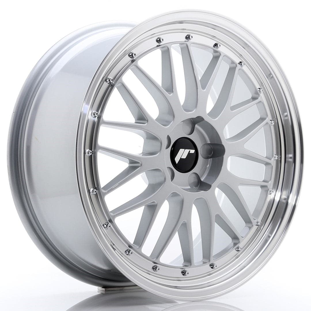 JR Wheels JR23 20x8,5 ET35 5x120 Hyper Silver w/Machined Lip - Wheelsup