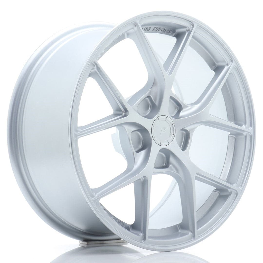 JR Wheels SL01 17x9 ET20-50 5H BLANK Matt Silver - Wheelsup.sk