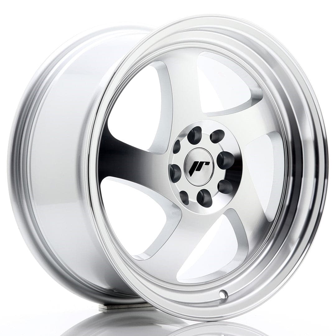 JR Wheels JR15 17x8 ET35 5x108/114,3 Machined Silver - Wheelsup