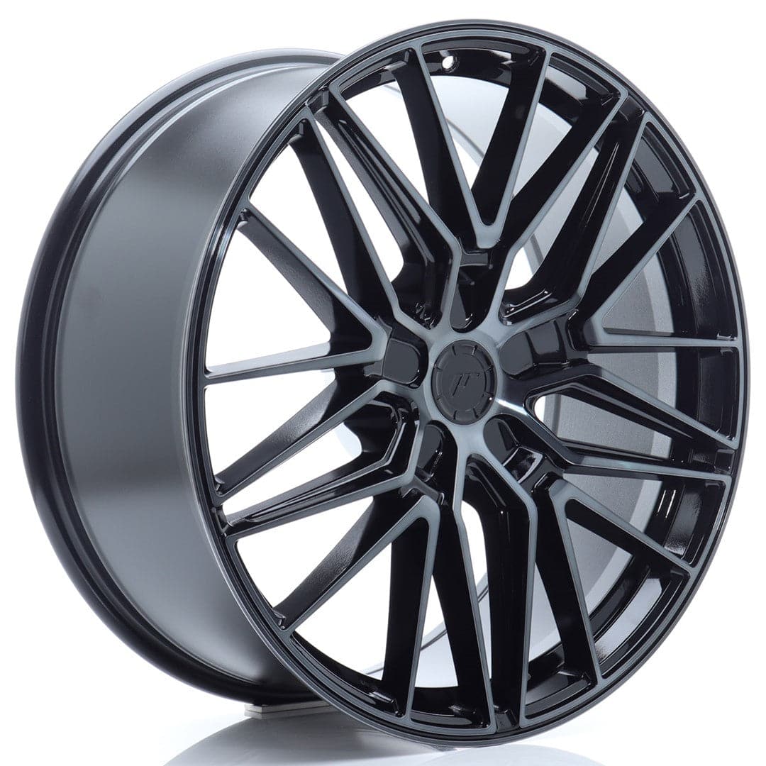 JR Wheels JR38 21x9 ET10-52 5H BLANK Black Brushed w/Tinted Face - Wheelsup.sk
