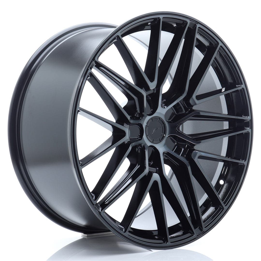 JR Wheels JR38 21x10,5 ET10-46 5H BLANK Black Brushed w/Tinted Face - Wheelsup.sk