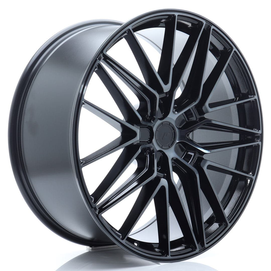 JR Wheels JR38 22x9 ET10-45 5H BLANK Black Brushed w/Tinted Face - Wheelsup.sk