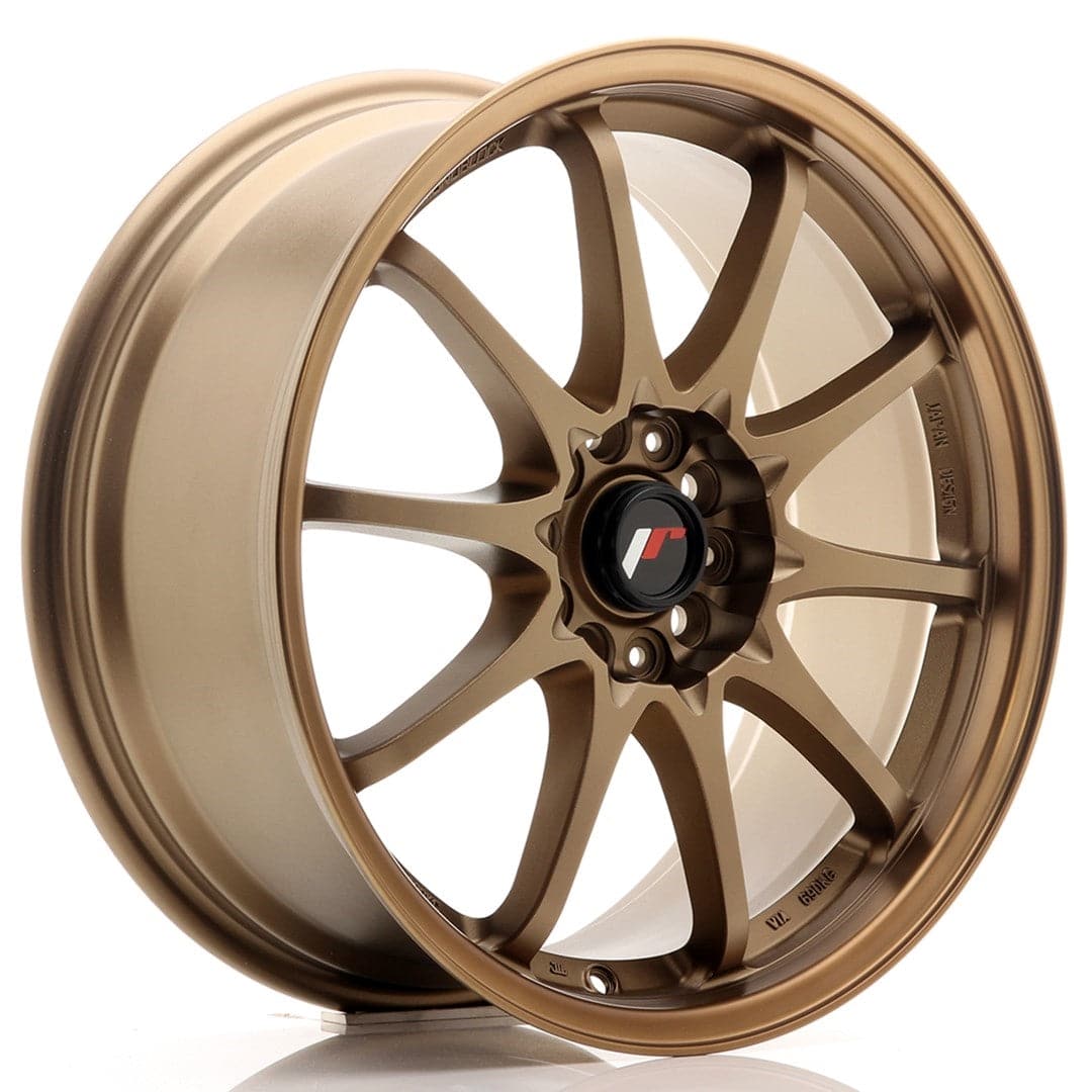 JR Wheels JR5 18x8 ET35 5x100 Dark Anodized Bronze - Wheelsup.sk