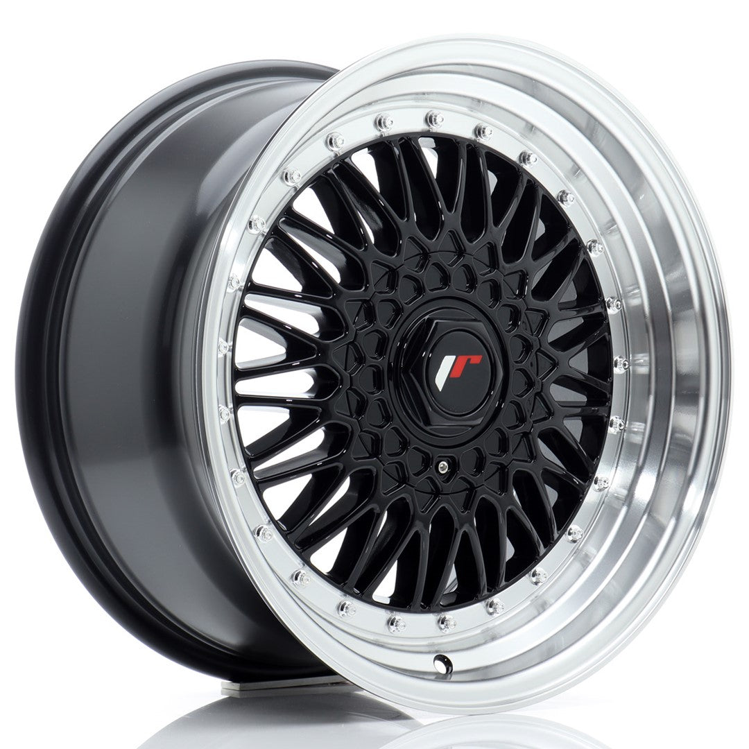 Alu kola Japan Racing JR9 17x8,5 ET35 5x112/120 Gloss Black w/Machined Lip-Alu kola-WheelsUp