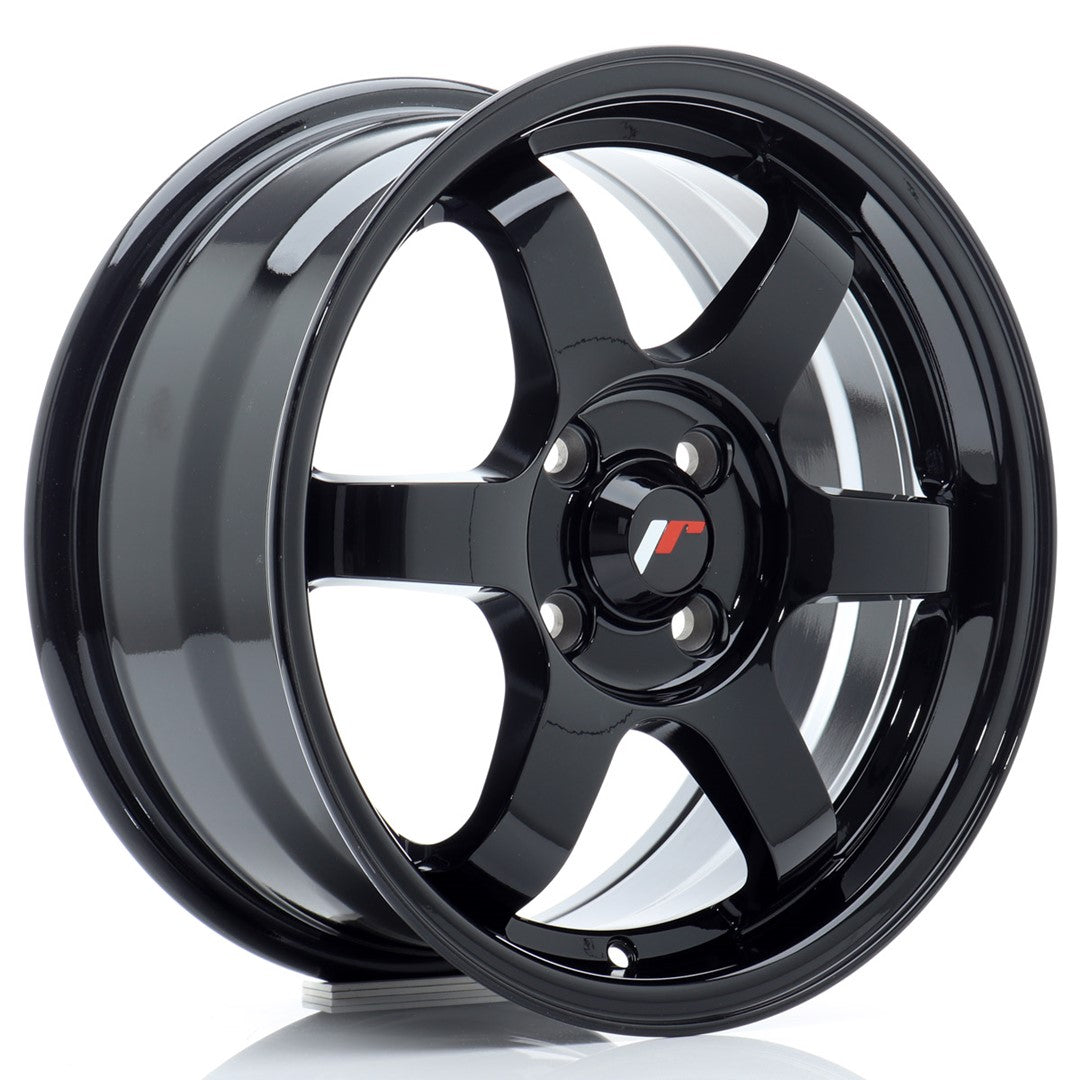Alu kola Japan Racing JR3 15x7 ET40 4x100 Gloss Black-Alu kola-WheelsUp