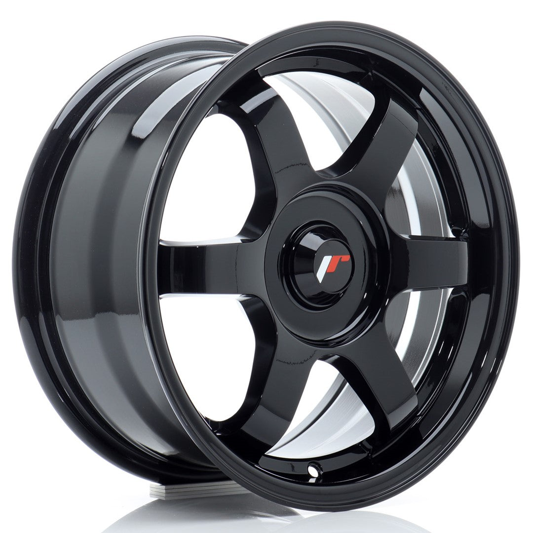 Alu kola Japan Racing JR3 15x7 ET25-42 BLANK Gloss Black | Wheelsup.cz