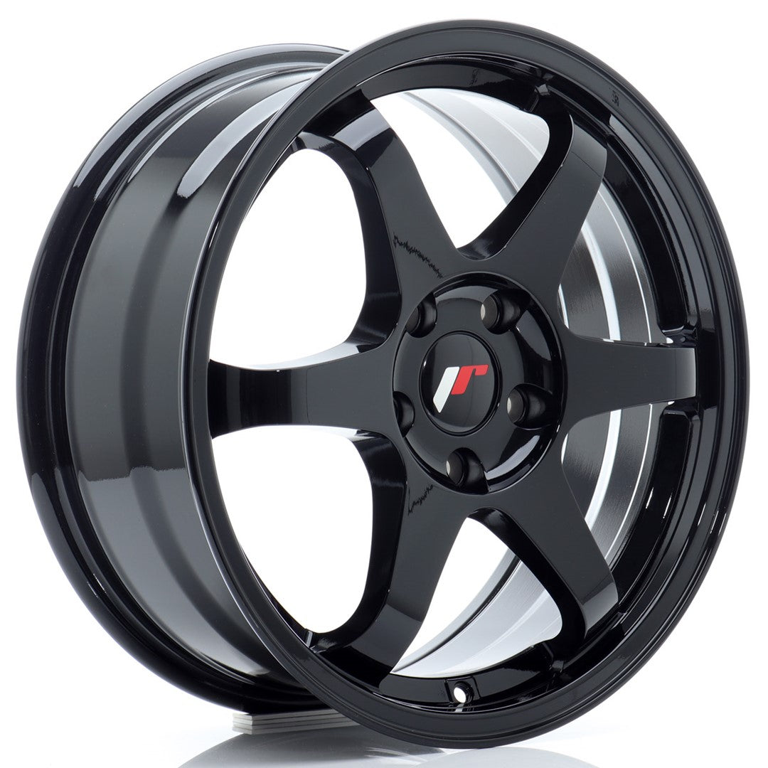 Alu kola Japan Racing JR3 17x7 ET40 4x100 Gloss Black | Wheelsup.cz