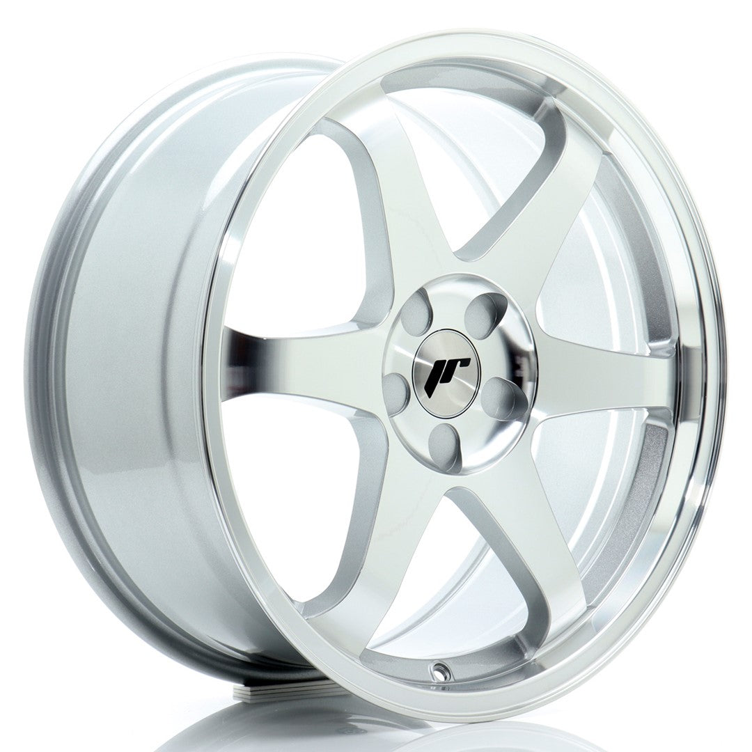 Alu kola Japan Racing JR3 19x8,5 ET40 5x120 Silver Machined | Wheelsup.cz