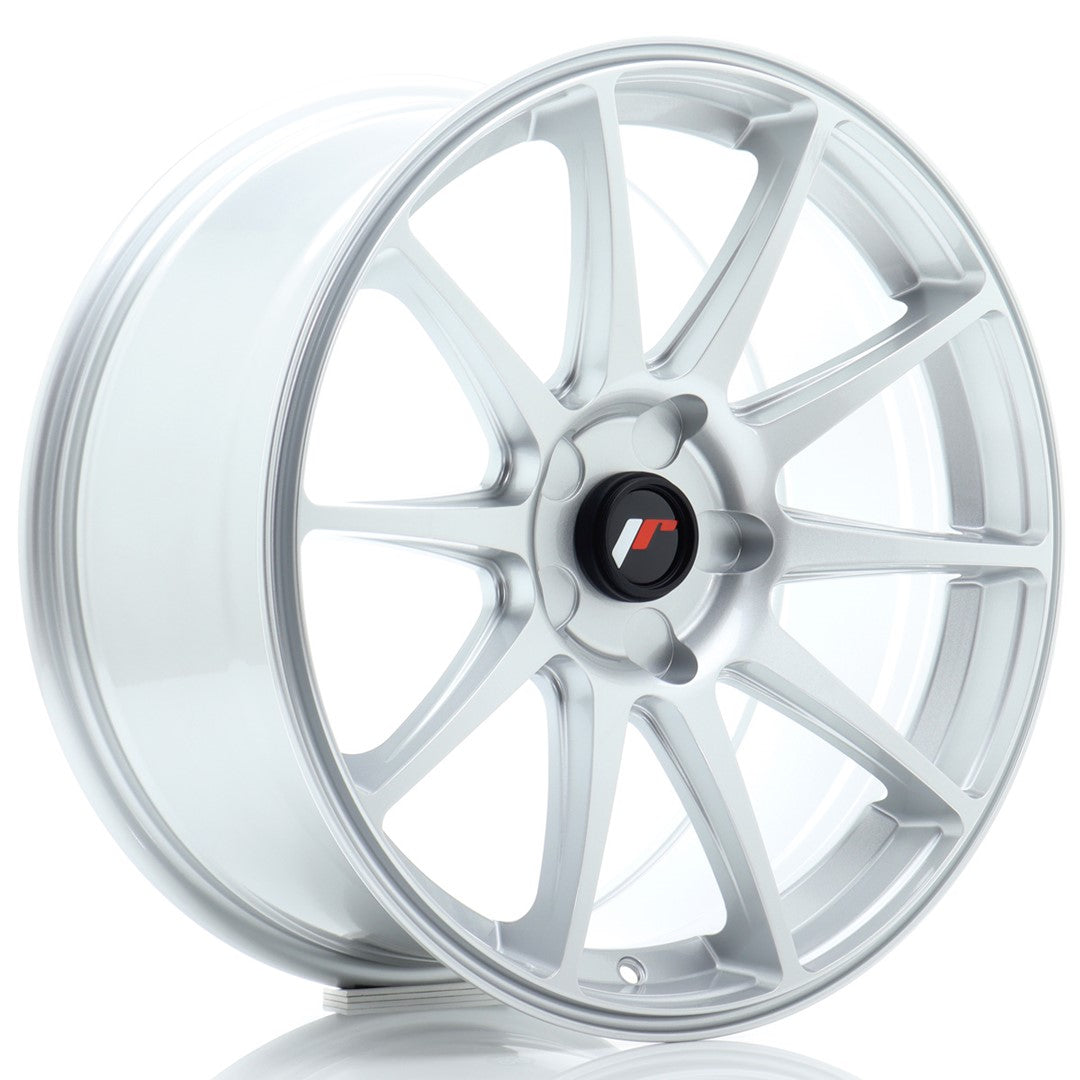 Alu kola Japan Racing JR11 18x8,5 ET20-40 5H Blank Hyper Silver | Wheelsup.cz