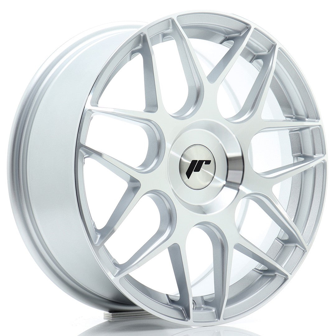 Alu kola Japan Racing JR18 17x7 ET20-40 BLANK Silver Machined Face | Wheelsup.cz