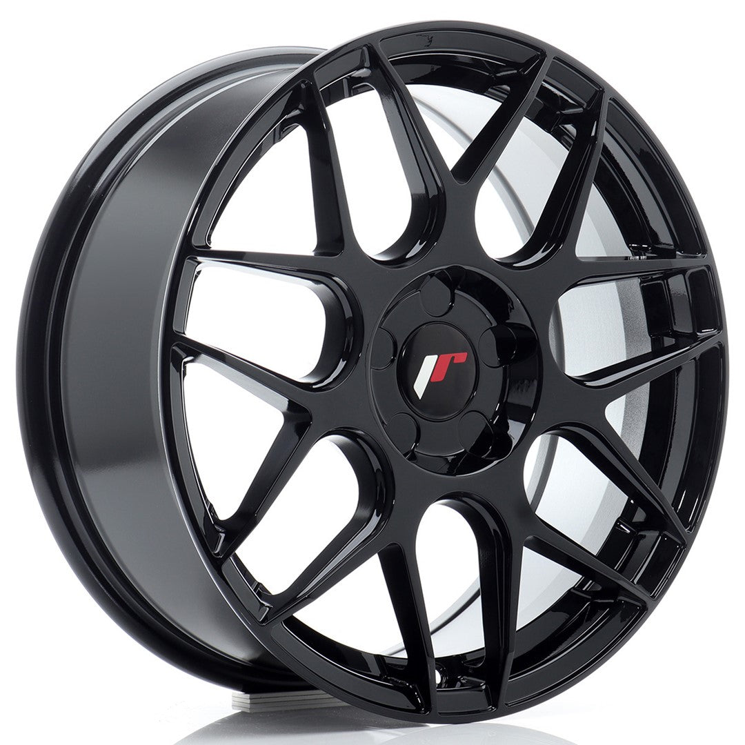 Alu kola Japan Racing JR18 17x7 ET20-40 5H BLANK Gloss Black | Wheelsup.cz