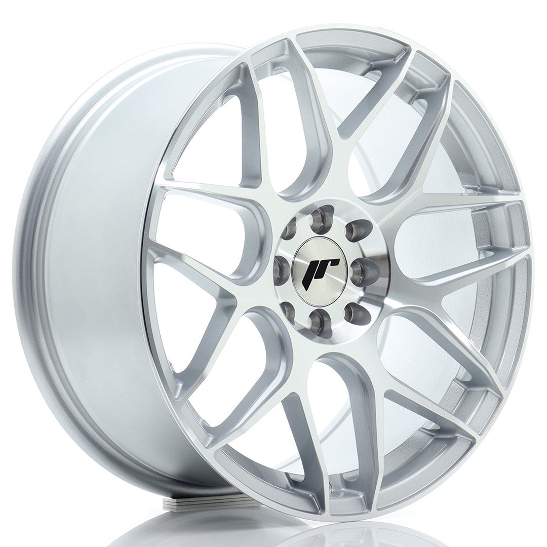 Alu kola Japan Racing JR18 17x8 ET35 4x100/114 Silver Machined Face | Wheelsup.cz