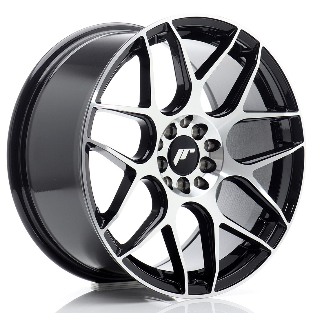 Alu kola Japan Racing JR18 17x8 ET35 5x100/114 Black Machined Face | Wheelsup.cz