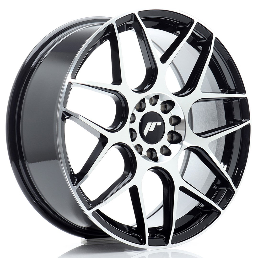 Alu kola Japan Racing JR18 18x7,5 ET40 5x112/114 Black Machined Face | Wheelsup.cz