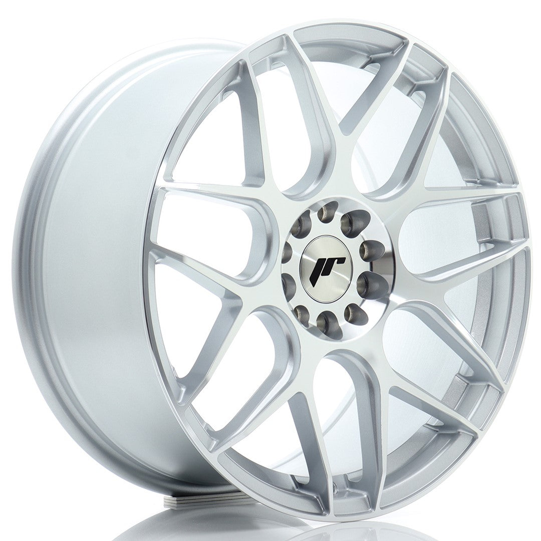 Alu kola Japan Racing JR18 18x8,5 ET35 5x100/120 Silver Machined Face | Wheelsup.cz